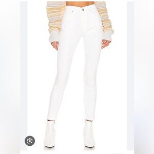 Hudson Los Angeles Barbara Super Skinny Jeans in Aurora